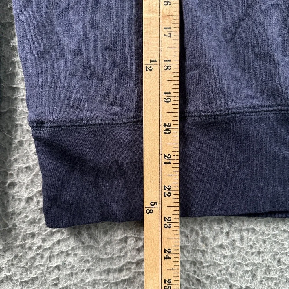 Zadig & Voltaire Skull Studded Sweatshirt Womens S Navy Crewneck Pullover Cotton - Picture 6 of 8